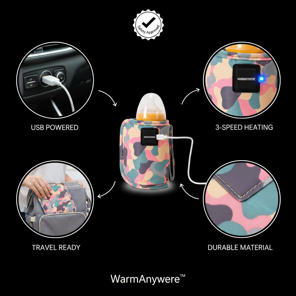 WarmAnywhere™ Portable Bottle Warmer